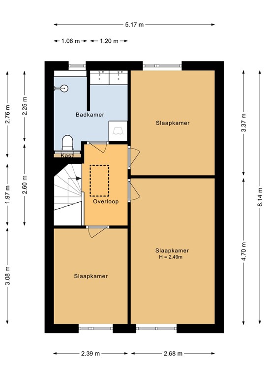mediumsize floorplan